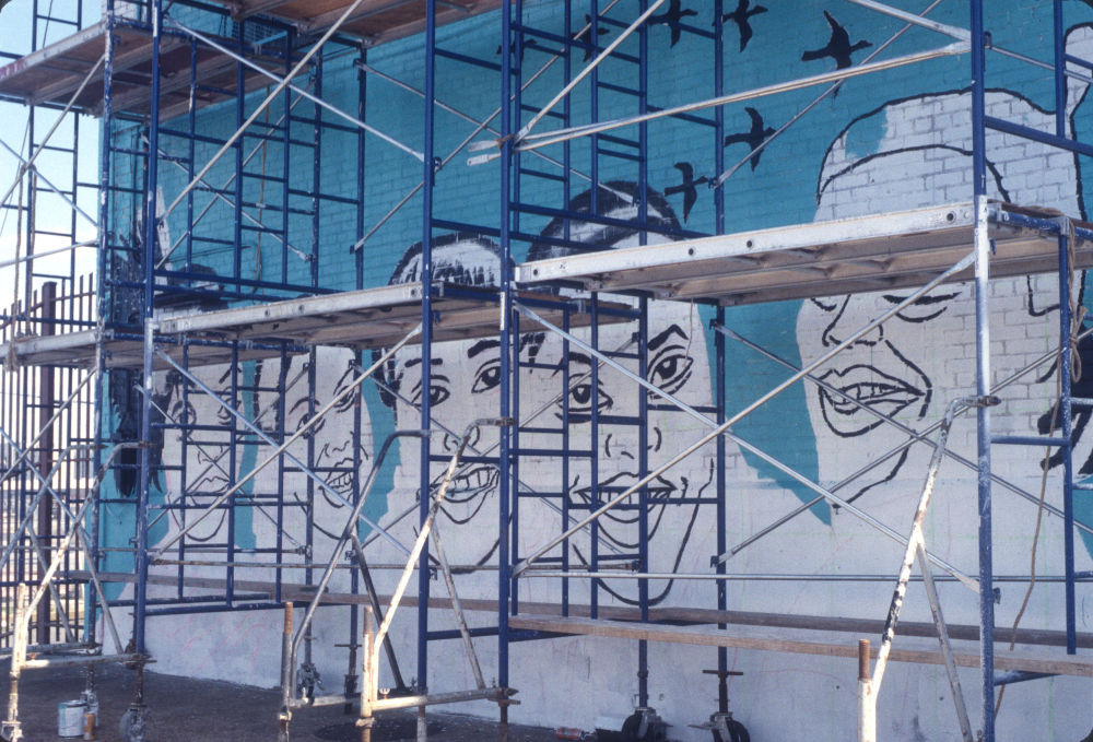 Snapple Mural: In Progress Pictures: Slide 5 of 42