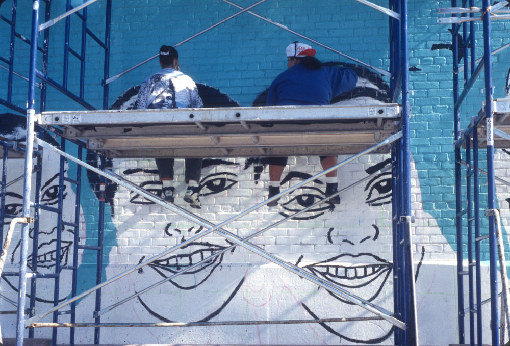 Snapple Mural: In Progress Pictures: Slide 6 of 42