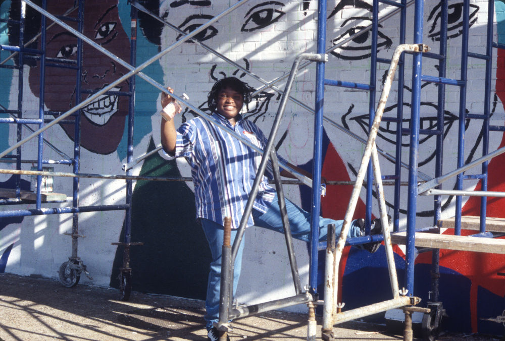 Snapple Mural: In Progress Pictures: Slide 12 of 42