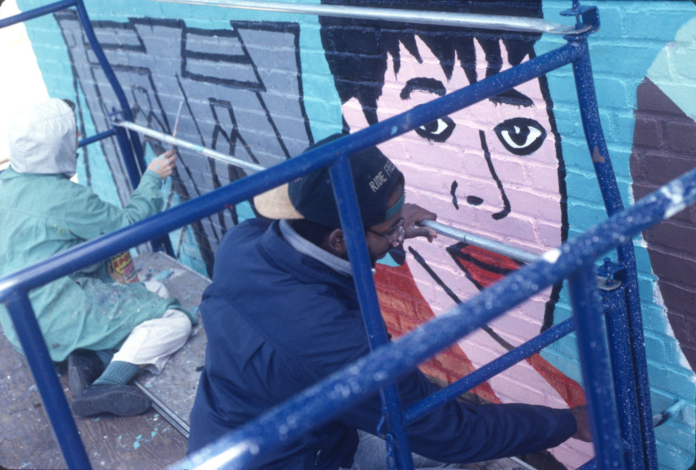 Snapple Mural: In Progress Pictures: Slide 19 of 42