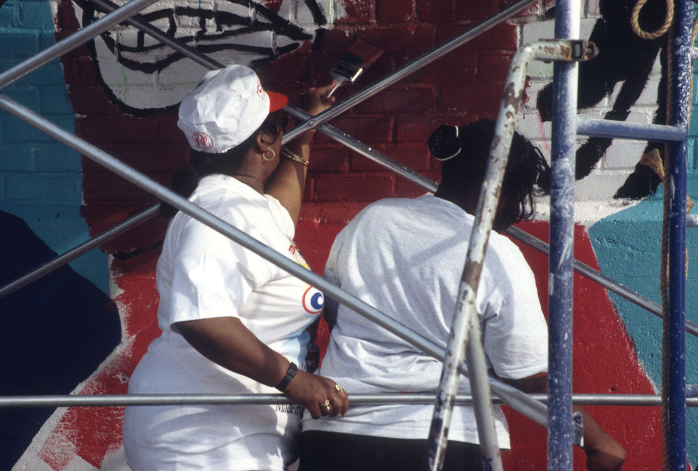 Snapple Mural: In Progress Pictures: Slide 20 of 42