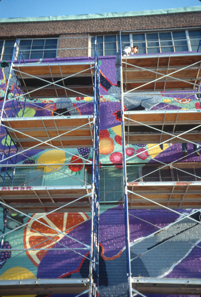 Snapple Mural: In Progress Pictures: Slide 28 of 42