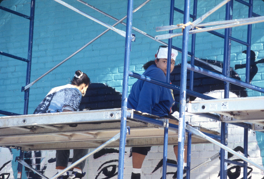 Snapple Mural: In Progress Pictures: Slide 7 of 42