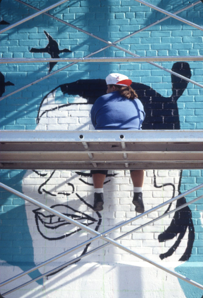 Snapple Mural: In Progress Pictures: Slide 9 of 42