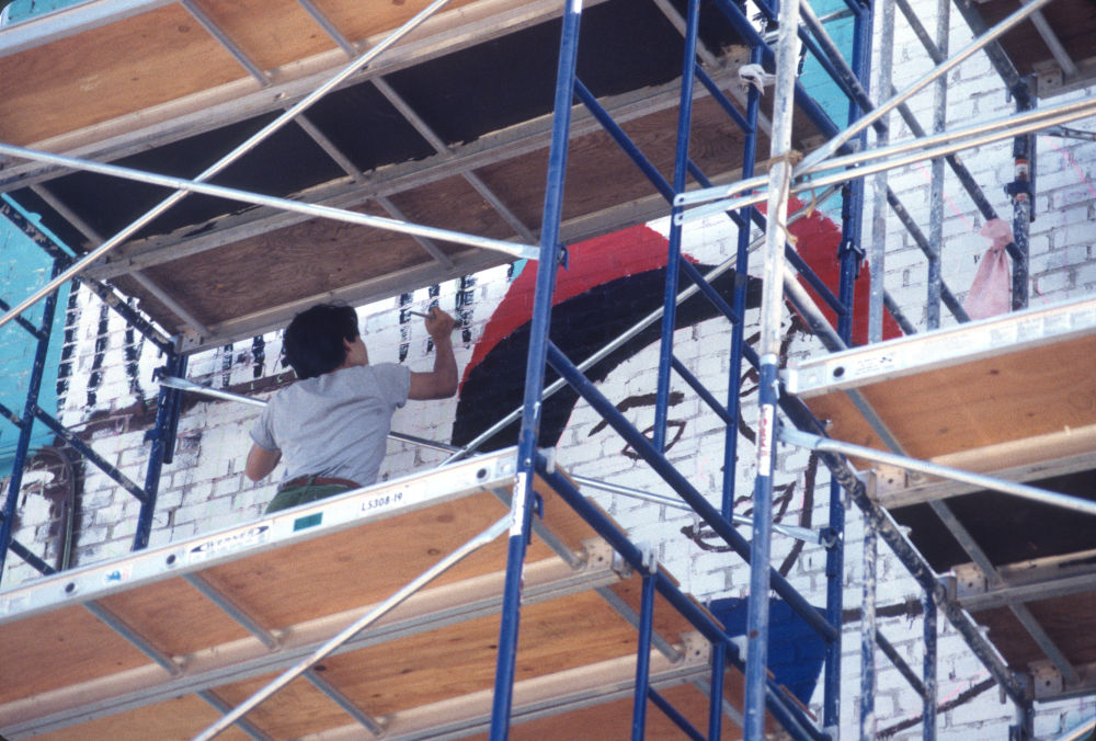 Snapple Mural: In Progress Pictures: Slide 2 of 42