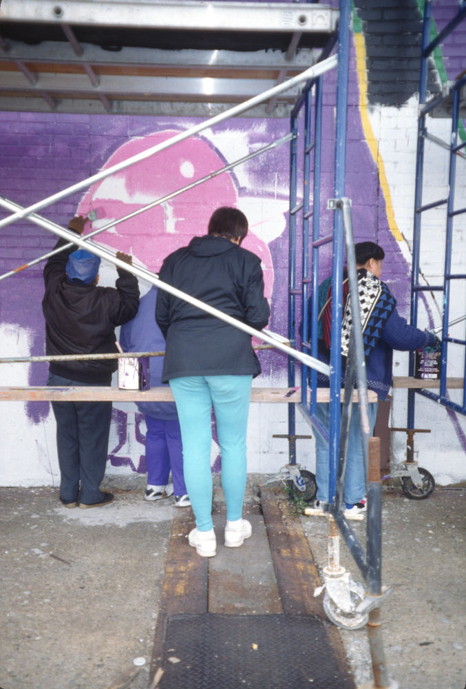 Snapple Mural: In Progress Pictures: Slide 14 of 42