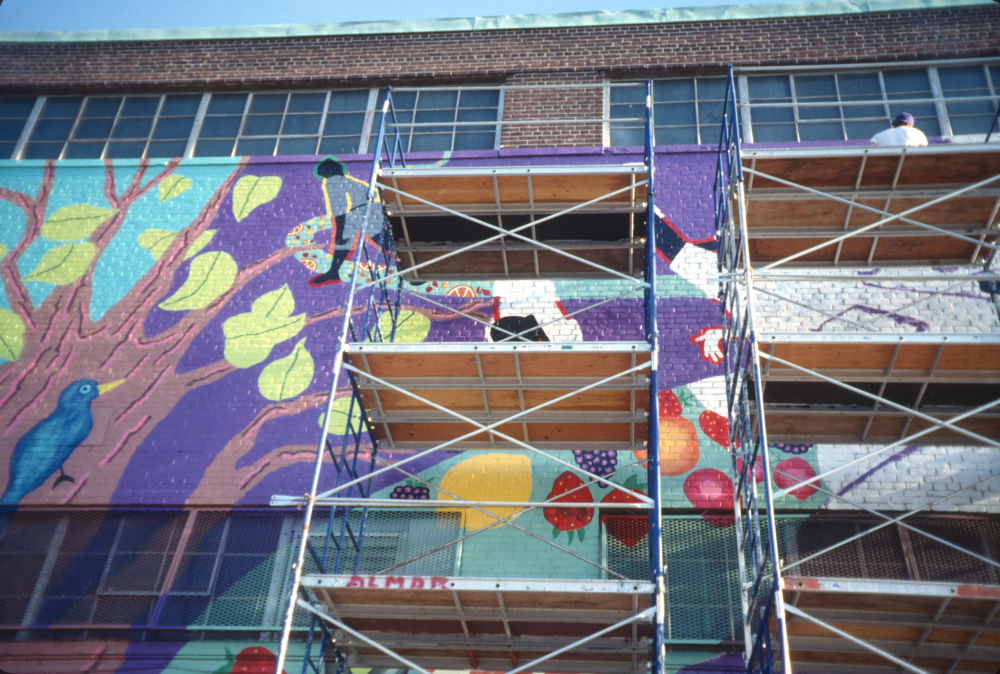 Snapple Mural: In Progress Pictures: Slide 27 of 42