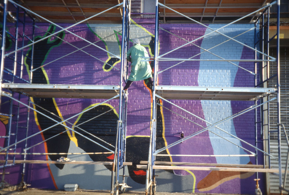 Snapple Mural: In Progress Pictures: Slide 31 of 42