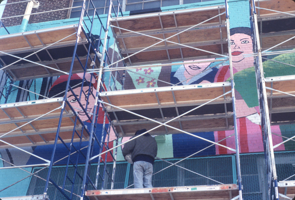 Snapple Mural: In Progress Pictures: Slide 32 of 42