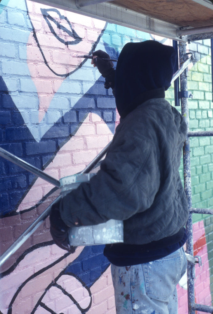 Snapple Mural: In Progress Pictures: Slide 18 of 42