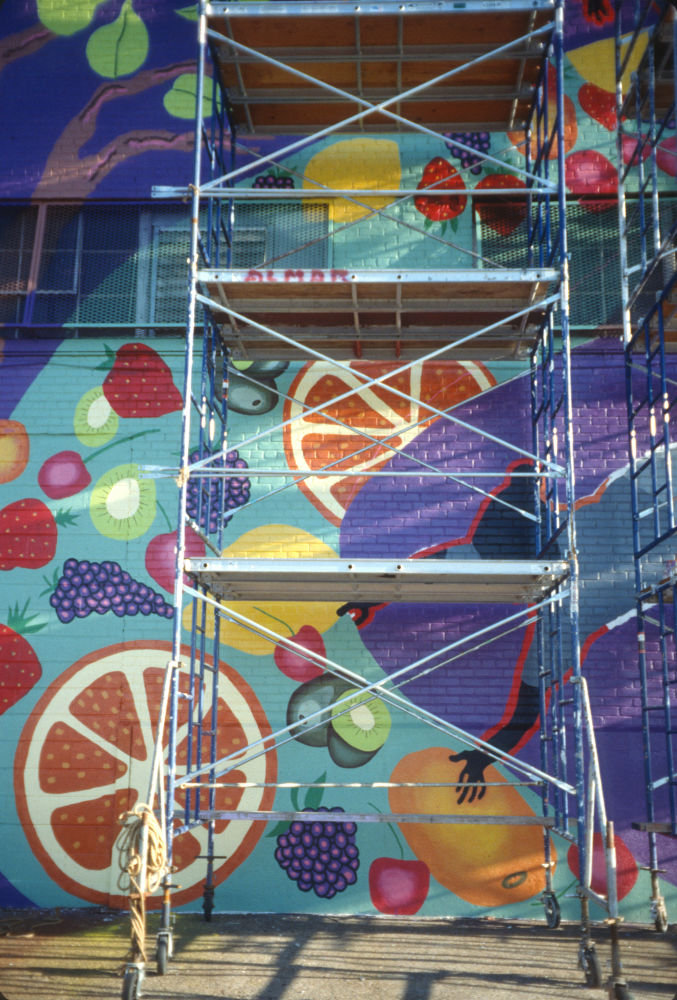 Snapple Mural: In Progress Pictures: Slide 29 of 42