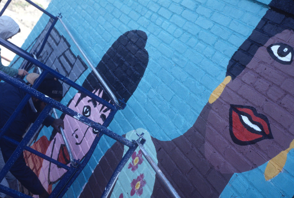 Snapple Mural: In Progress Pictures: Slide 23 of 42